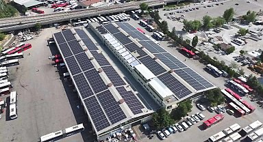 Ankara Büyükşehir Belediyesi'nden Macunköy Otobüs Bakım-Onarım Atölyeleri'ne güneş enerjisi santrali