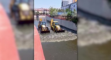 Ankara Çayı’nda temizlik çalışması: 8 ayda 15 kamyon malzeme çıkarıldı