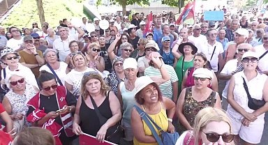 Aydın'da Çerçioğlu’na karşı tepki... CHP Genel Başkan Yardımcısı Bakan: Bundan Efe mefe olmaz. Bundan sonra ona ‘topuklu topaç’ diyeceğiz