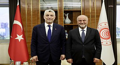 Bakan Bolat, Şam Büyükelçisi Köroğlu ile görüştü: İmzalanacak anlaşmalara ilişkin olarak değerlendirmelerimizi paylaştık