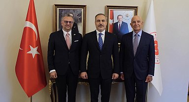 Bakan Fidan, ABD Başkanı Trump'ın Afrika'dan Sorumlu Kıdemli Danışmanı Boulos'u kabul etti