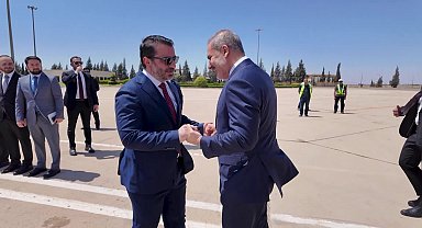 Bakan Fidan, Suriye Cumhurbaşkanı Şara tarafından kabul edildi