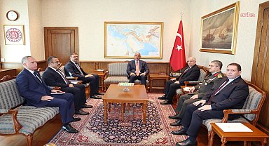 Bakan Güler, Bakan Ersoy ile görüştü 