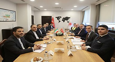 Bakan Yardımcısı Yılmaz, İranlı mevkidaşı Hatipzade ile görüştü