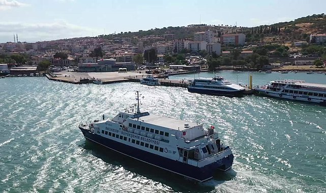 Balıkesir Büyükşehir Belediyesi, Ayvalık-Midilli deniz otobüsü seferlerini başlattı