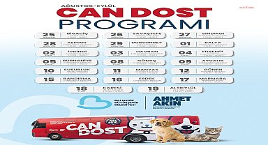 Balıkesir Büyükşehir Belediyesi'nin Can Dost’u, patili dostlar için yola çıkıyor 