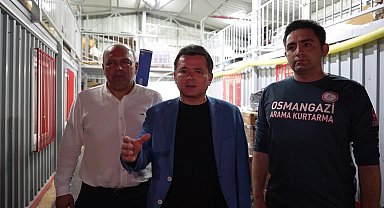 Balıkesir'deki deprem... Osmangazi Belediyesi'nden Sındırgı'ya destek