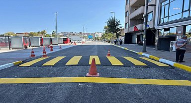 Bandırma Belediyesi, Mehmet Akif Ersoy Caddesi'nde yenileme çalışmalarını tamamladı
