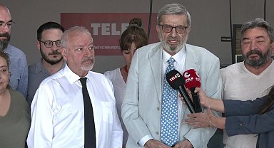 Basın meslek örgütlerinden TELE1’in Ankara Temsilciliğine “dayanışma ve destek” ziyareti 