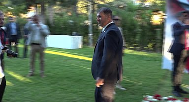 Başkan Tugay, 30 Ağustos Zafer Bayramı resepsiyonuna katıldı 