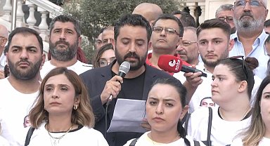 Beyoğlu’nda İnan Güney için oturma eylemi...
