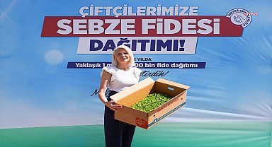 Bilecik Belediyesi’nden üreticilere fide desteği