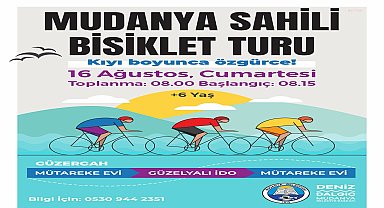 Bisiklet tutkunları Mudanya'da buluşuyor 