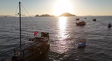 Bodrum’da 30 Ağustos coşkusu, yarımadanın dört bir yanına yayıldı