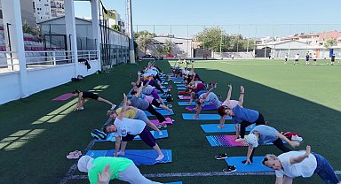 Bucalı kadınlardan yoga kurslarına yoğun ilgi