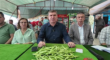 Burdur Belediye Başkanı Ercengiz, fasulye üreticileri ile buluştu