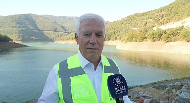 Bursa Büyükşehir Belediyesi, kuraklık tehdidine karşı Çınarcık Barajı'nın baypas hattını 9 ay erken tamamladı