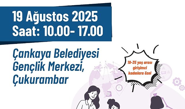 Çankaya Belediyesi'nden kadınlar için “Temel Girişimcilik” eğitimi