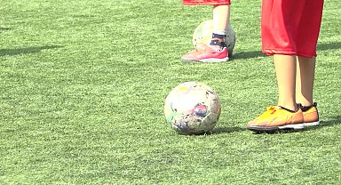 Çankaya Futbol Yaz Spor Okulu'nda ilk antrenman heyecanı