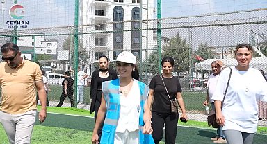 Ceyhan Belediyesi'nin Yaz Spor Okulu, çocuklara hem spor yapma hem de eğlenme imkanı sunuyor
