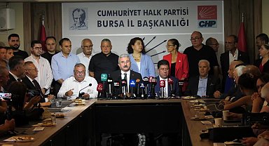 CHP Bursa İl Başkanı Yeşiltaş: