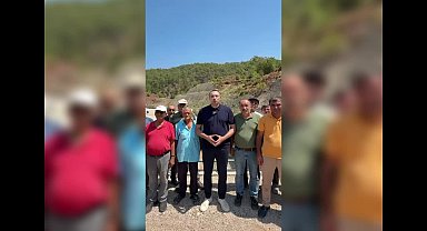 CHP'li Aykut Kaya, Küçük Aksu Barajı’ndan seslendi: “Bu yatırım yıllardır atıl duruyor”