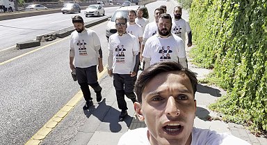 CHP’li dokuz gencin Silivri’ye yürüyüşü sürüyor... “Tüm siyasi tutsaklar serbest kalıncaya kadar mücadelemiz devam edecek” 