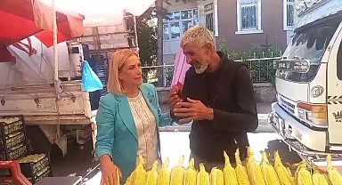 CHP milletvekilleri ve PM üyeleri sahada… Pazarcı esnaf: Bir kuru can, kuru canımdan başka bir şeyim yok