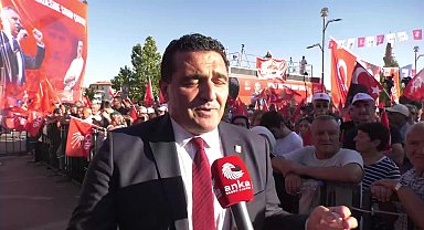 CHP'nin ''Milet İradesine Sahip Çıkıyor'' mitingi... Ulaş Karasu: Bıçak kemiğe dayanmış durumda değil, bıçak kemiği kesiyor
