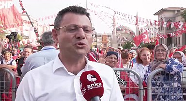 CHP'nin ''Millet İradesine Sahip Çıkıyor'' mitingi... CHP PM Üyesi Ali Abbas Ertürk: Artık bugünkü mitingden sonra da iktidar için tehlike çanları çalmaya devam edecek