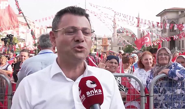 CHP'nin ''Millet İradesine Sahip Çıkıyor'' mitingi... CHP PM Üyesi Ali Abbas Ertürk: Artık bugünkü mitingden sonra da iktidar için tehlike çanları çalmaya devam edecek