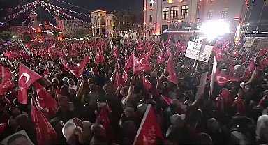 CHP'nin ''Millet İradesine Sahip Çıkıyor'' mitingi... Özgür Özel'den Erdoğan'a