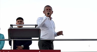 CHP'nin ''Millet İradesine Sahip Çıkıyor'' mitingi... Özgür Özel: 