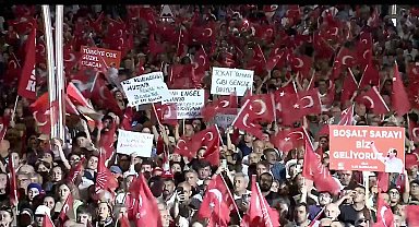CHP'nin Tokat mitinginde Özel'den, Adalet Bakan'ı Tunç'a tepki: