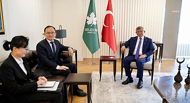 Çin'in Ankara Büyükelçisi'nden Gelecek Partisi'ne ziyaret