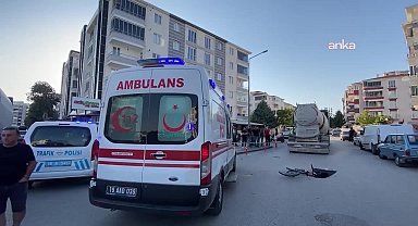 Çorum'da tırın çarptığı 11 yaşındaki çocuk hayatını kaybetti