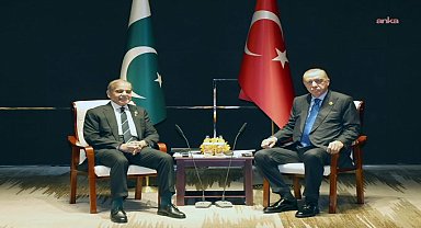 Cumhurbaşkanı Erdoğan Çin’de, Pakistan Başbakanı Şerif ile görüştü