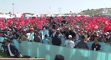Cumhurbaşkanı Erdoğan: “Terörsüz Türkiye menziline kararlı adımlarla yürümeyi sürdüreceğiz. Son düzlüğe varmış bulunuyoruz” 