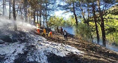 Dalaman’da çıkan orman yangını söndürüldü