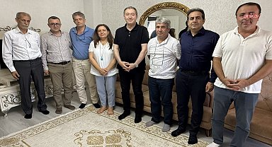 DEM Parti Eş Genel Başkanı Bakırhan, İmralı Cezaevi’nden tahliye edilen Veysi Aktaş’ı ziyaret etti