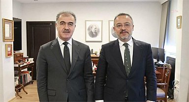 Dışişleri Bakan Yardımcısı Nuh Yılmaz, IKBY Dış İlişkiler Dairesi Başkanı Dizayi ile görüştü