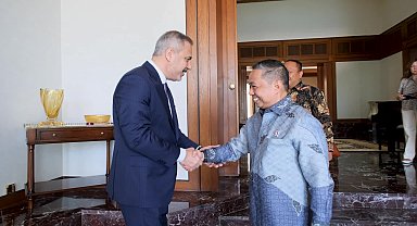 Dışişleri Bakanı Fidan, Endonezya Dışişleri Bakan Yardımcısı Matta'yı kabul etti
