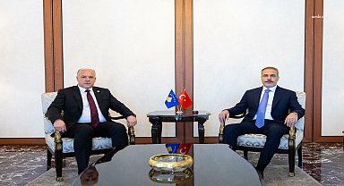Dışişleri Bakanı Fidan, Kosova Demokratik Türk Partisi Genel Başkanı ve Bölgesel Kalkınma Bakanı Damka’yı kabul etti