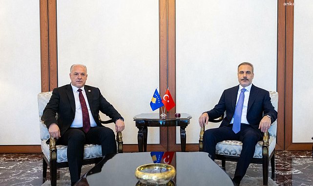 Dışişleri Bakanı Fidan, Kosova Demokratik Türk Partisi Genel Başkanı ve Bölgesel Kalkınma Bakanı Damka’yı kabul etti