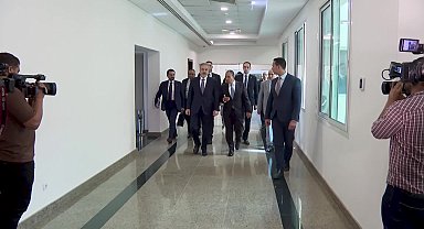 Dışişleri Bakanı Fidan, Mısır Dışişleri Bakanı Abdulati ile bir araya geldi