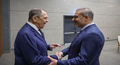Dışişleri Bakanı Fidan, Rus mevkidaşı Lavrov ile görüştü