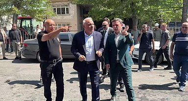 Diyarbakır’da Traktörcüler Sitesi’nde yangın… Vali Zorluoğu: “Yangında 3 dükkan, 19 traktör ve 1 otomobil yandı”