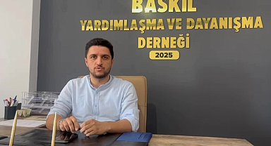 Elazığ Baskil Yardımlaşma ve Dayanışma Derneği Başkanı Ahmet Kürüm: 