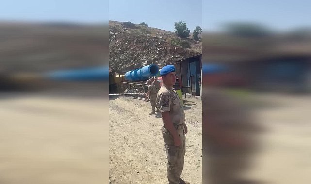 Elazığ'ın Alacakaya İlçesi'nde maden ocağında göçük: Mahsur kalan bir işçiyi kurtarma çalışmaları sürüyor