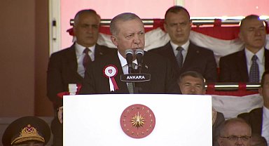 Erdoğan, MSÜ'den mezun olan teğmenlere hitap etti: 